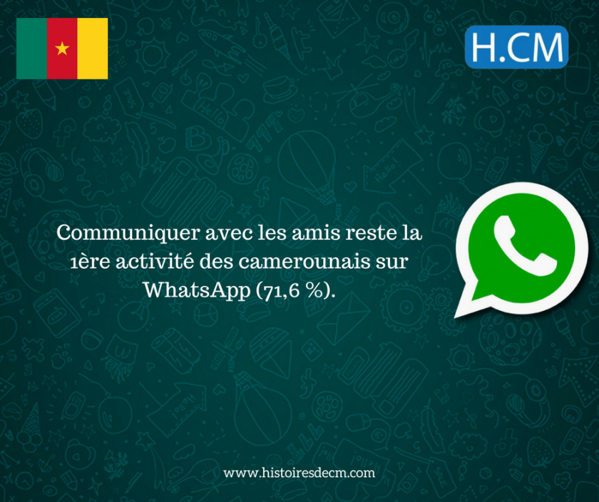 WhatsApp Chiffres Cameroun 2017 - Chedjou Kamdem 4